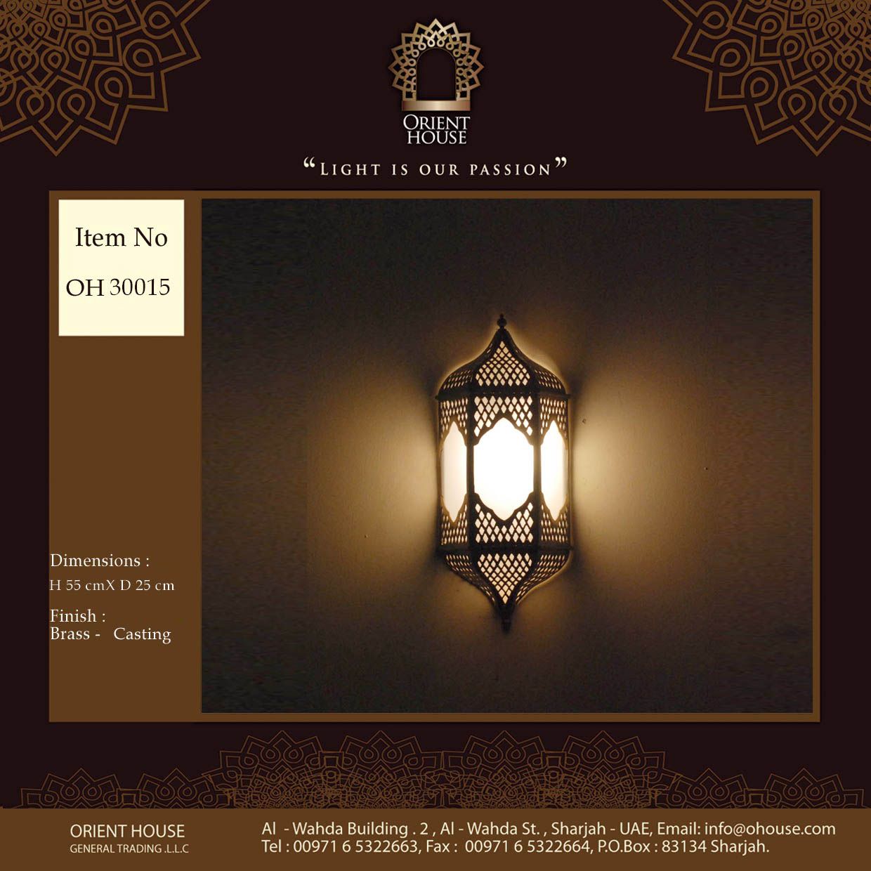 Oriental Wall Lights