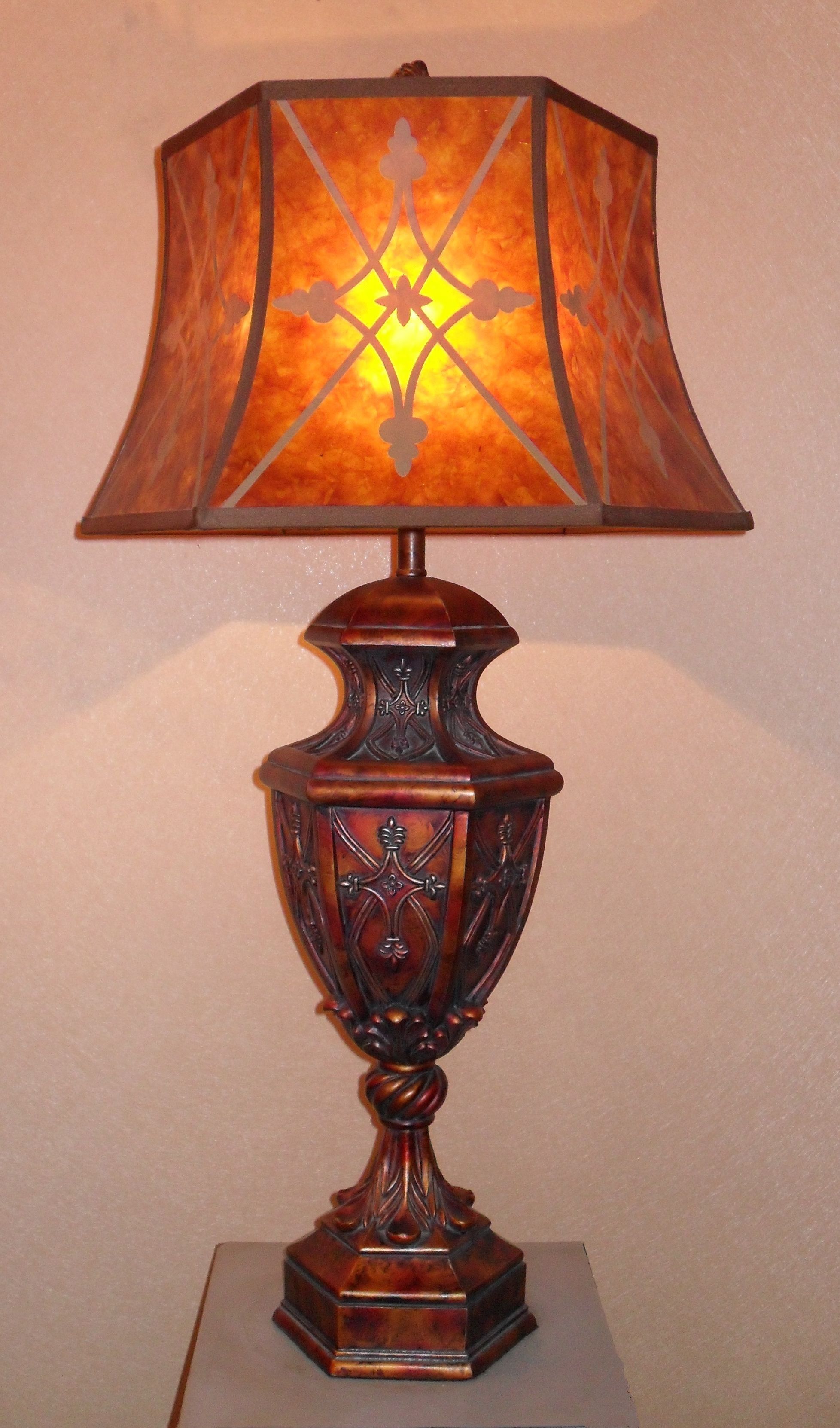 Resin Table Lamps