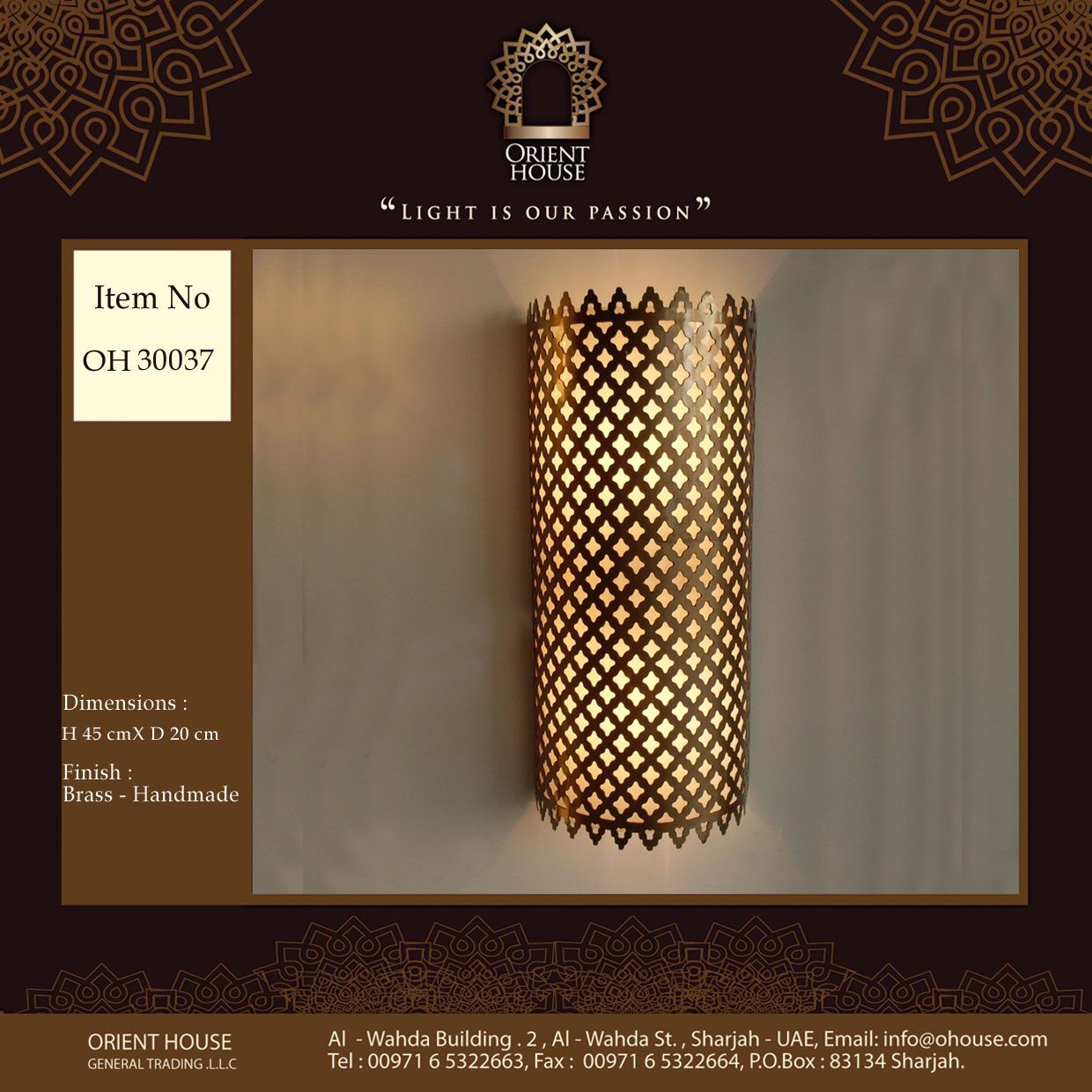 Oriental Wall Lights