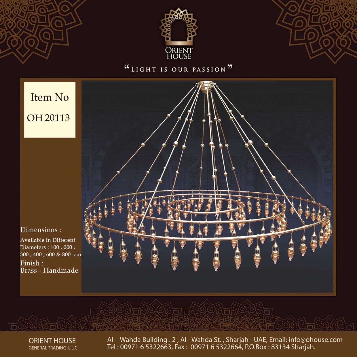 Oriental Chandeliers