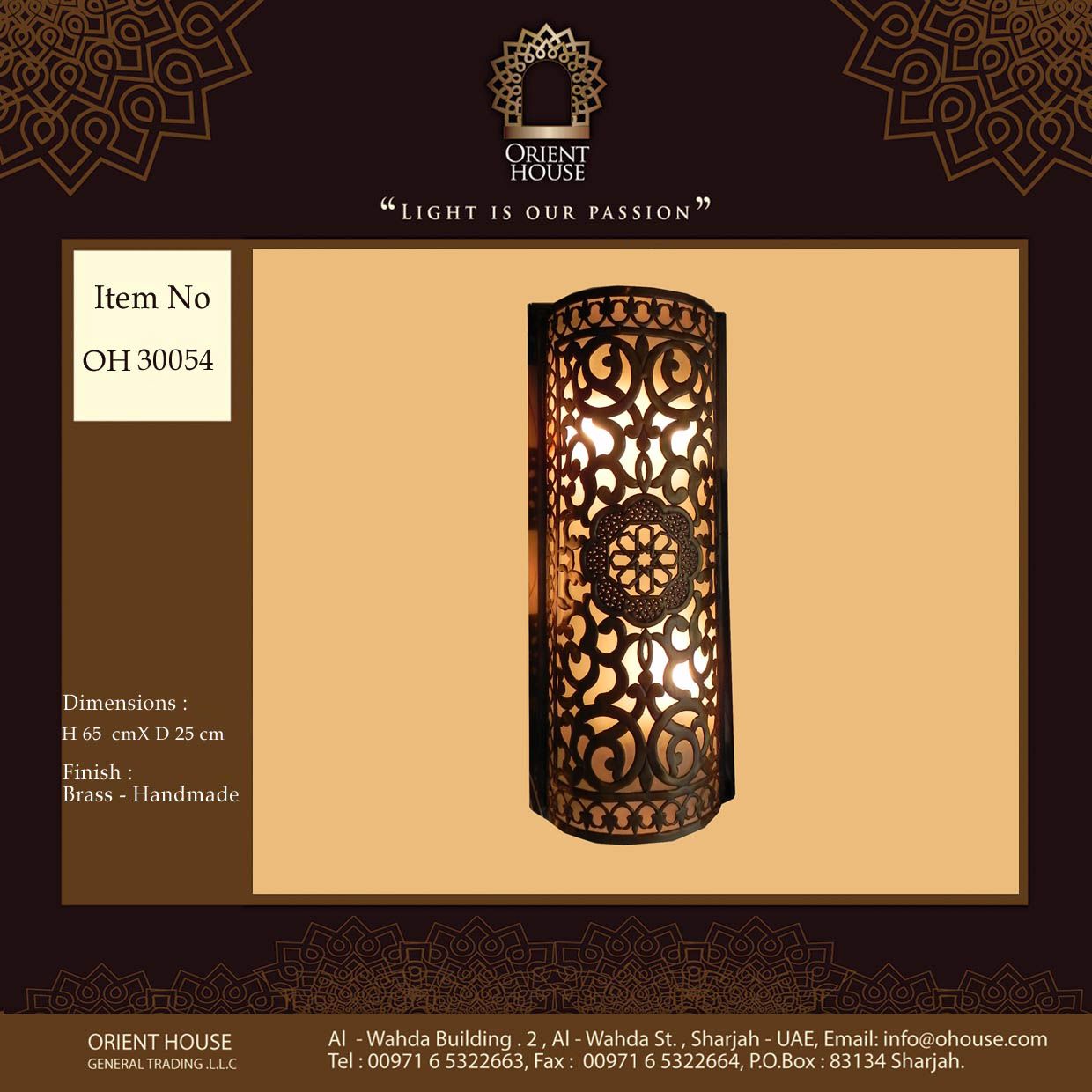 Oriental Wall Lights