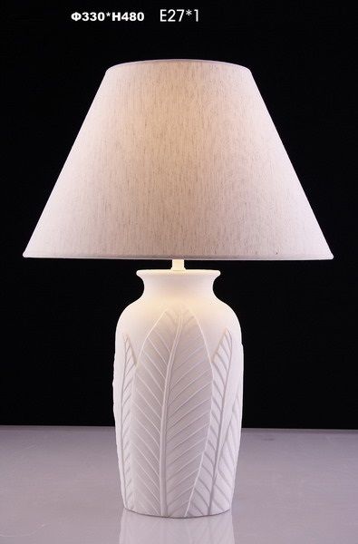 Plaster Table & Floor Lamps