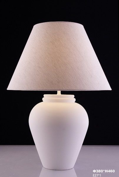 Plaster Table & Floor Lamps
