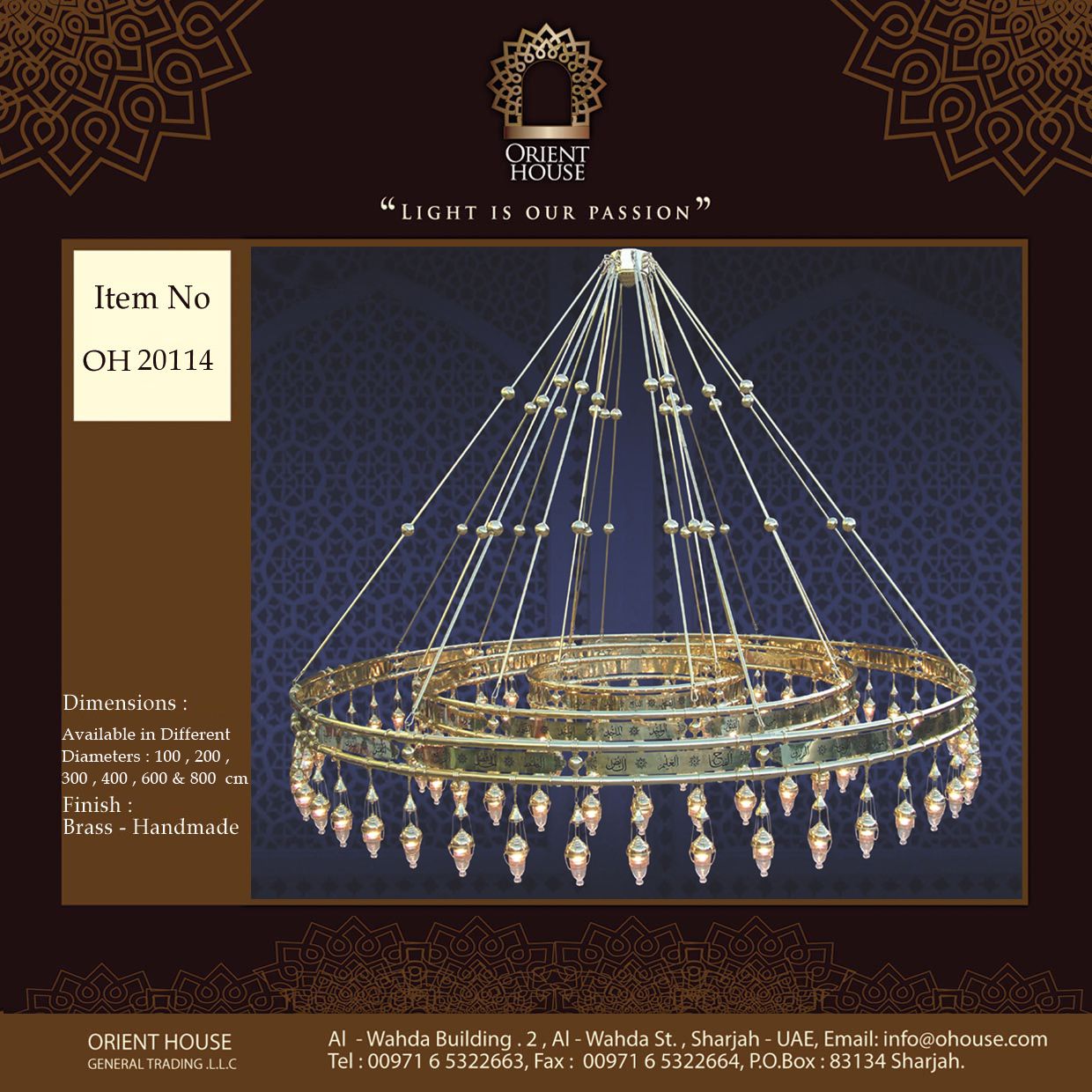 Oriental Chandeliers