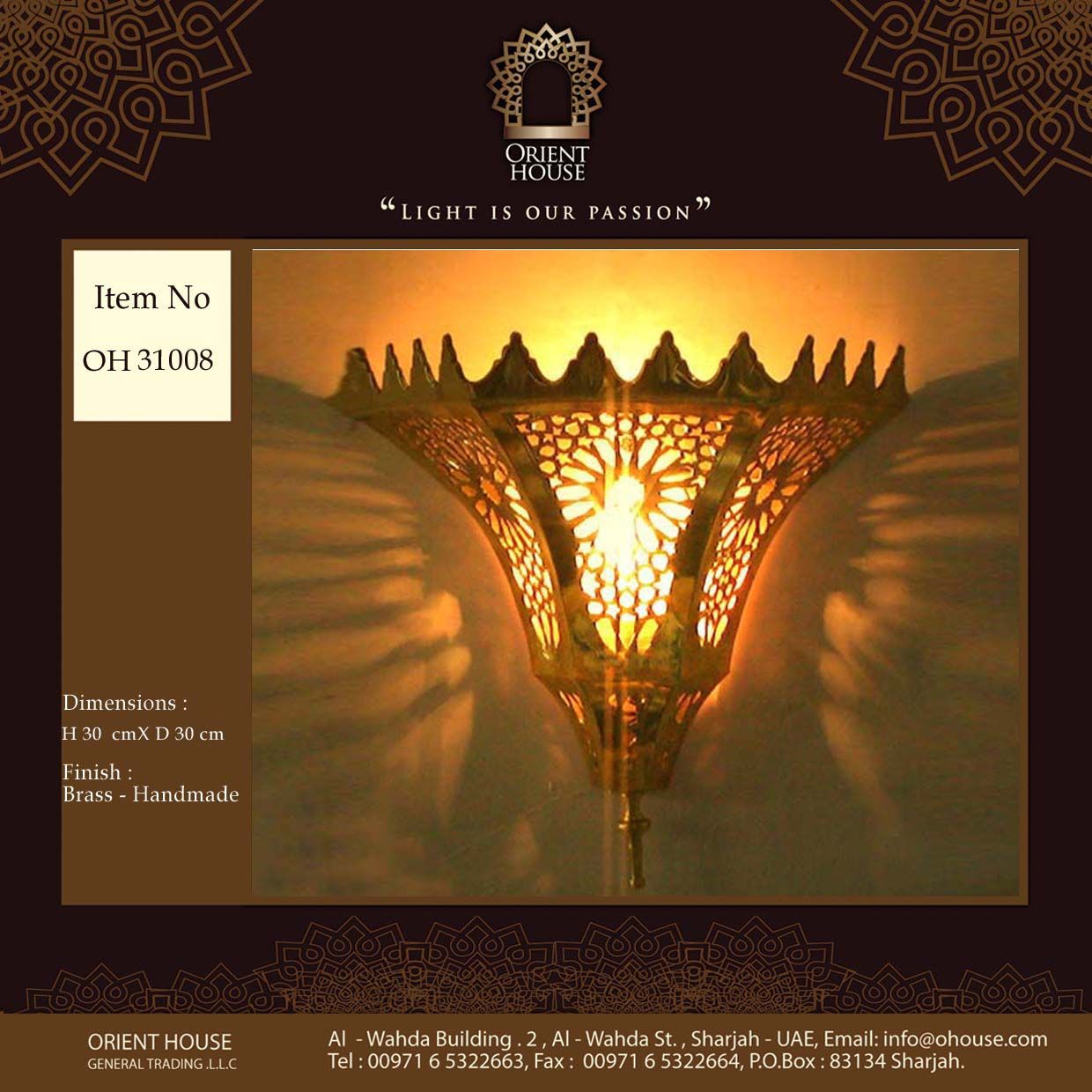 Oriental Wall Lights