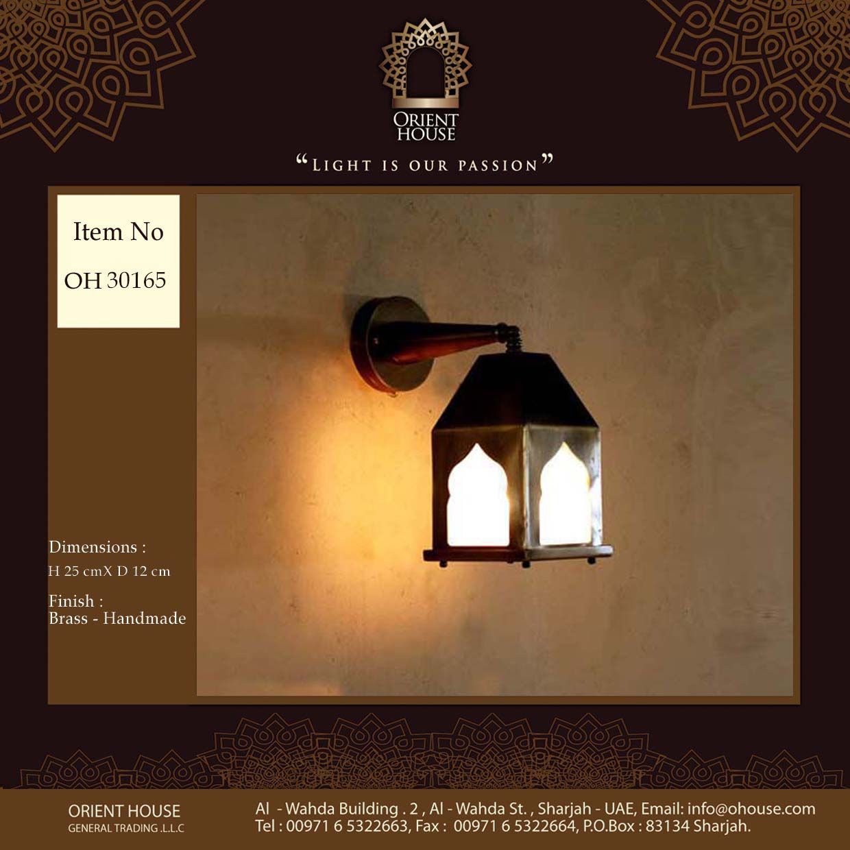 Oriental Wall Lights