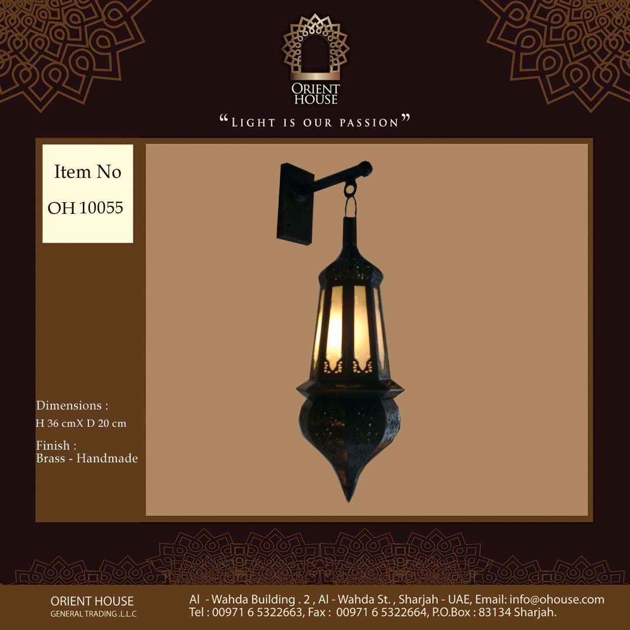 Oriental Wall Lights