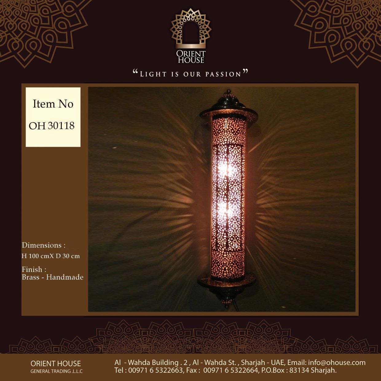 Oriental Wall Lights