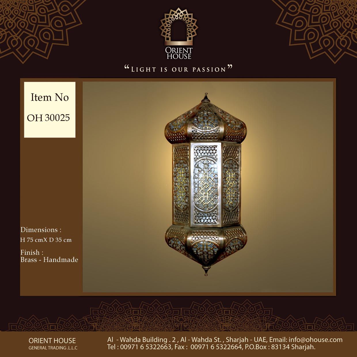 Oriental Wall Lights