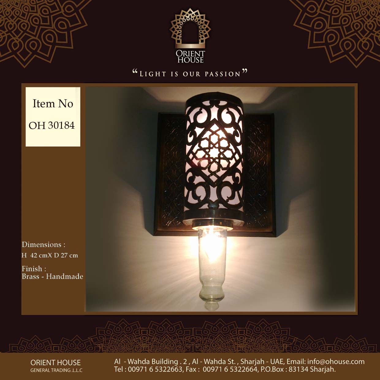 Oriental Wall Lights