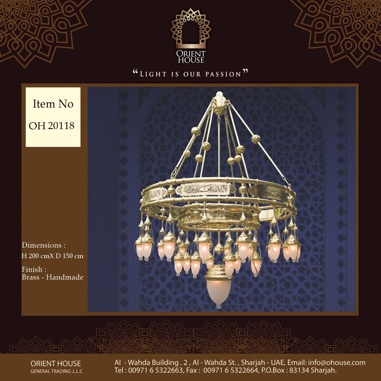 Oriental Chandeliers