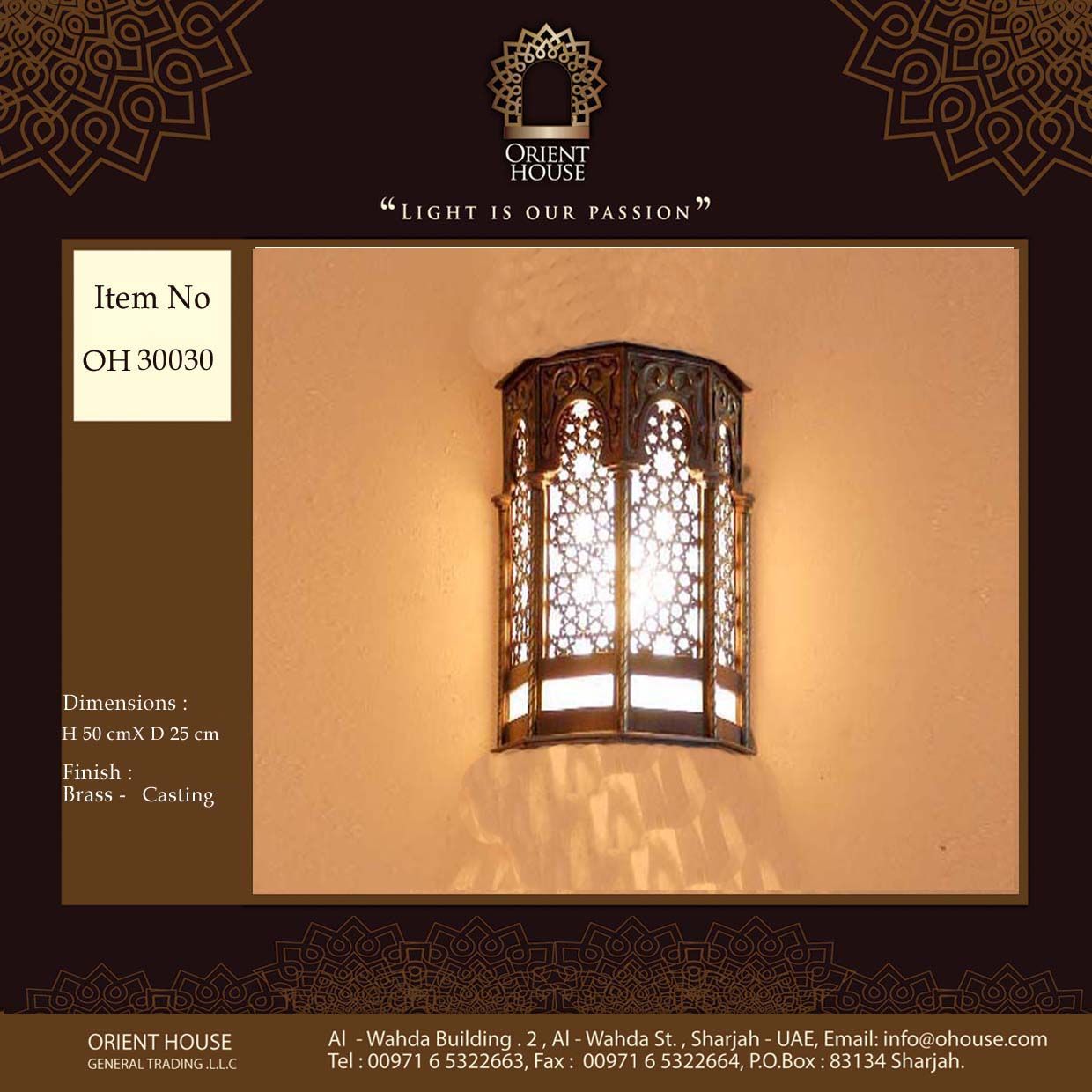 Oriental Wall Lights