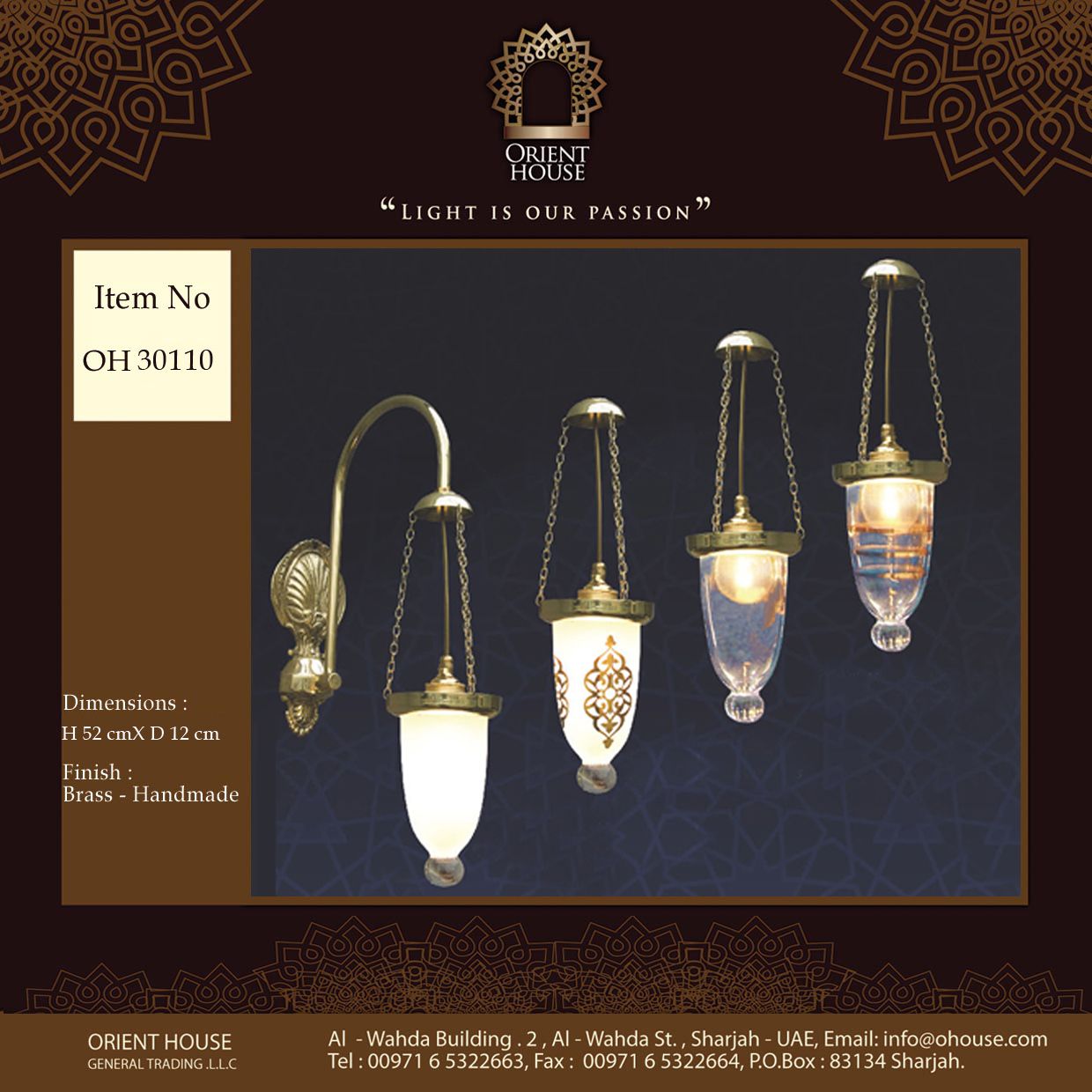 Oriental Wall Lights