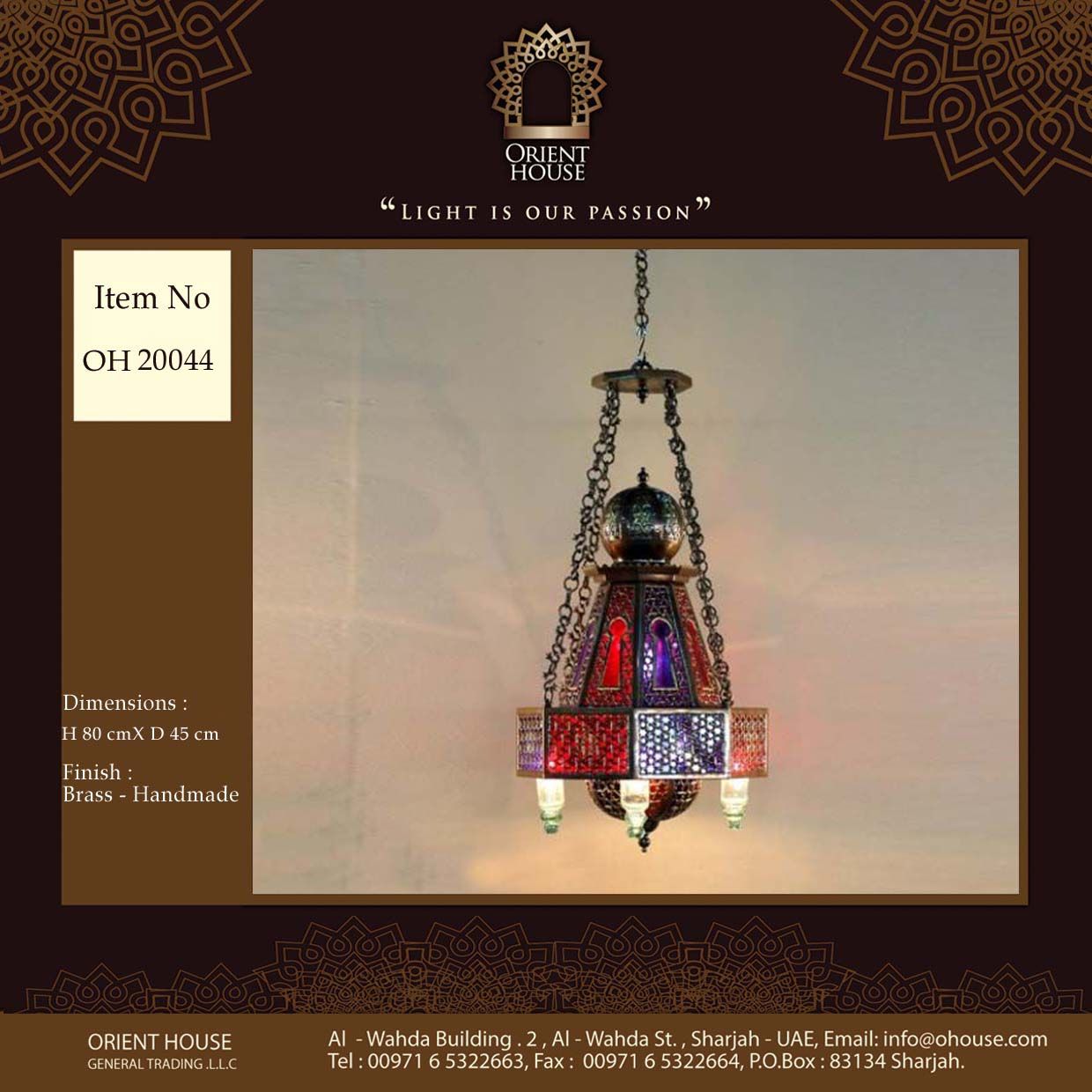 Oriental Chandeliers