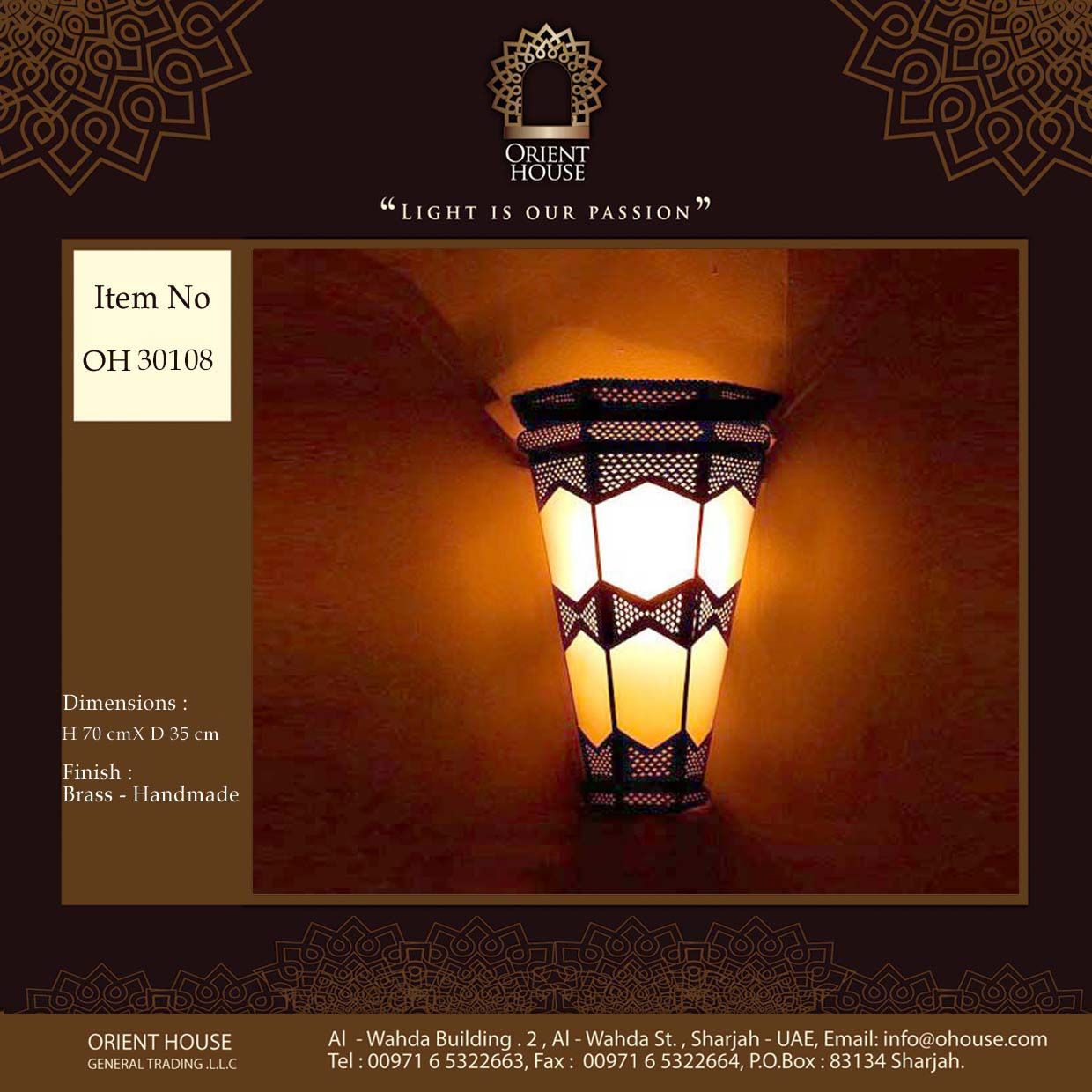 Oriental Wall Lights
