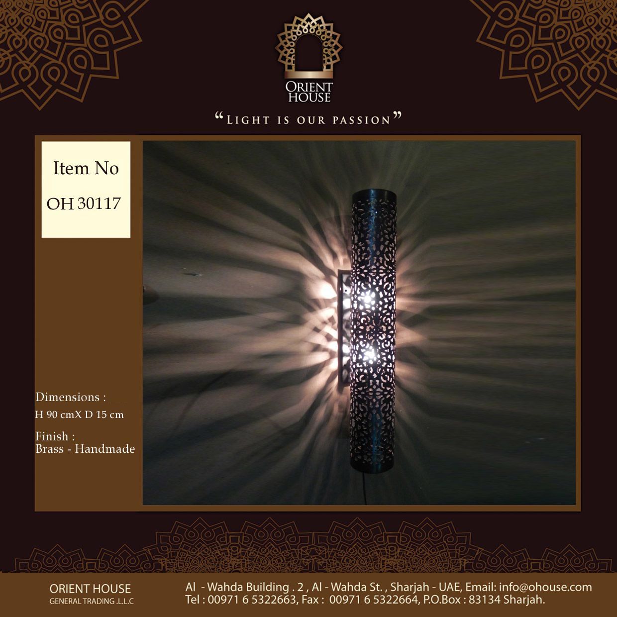 Oriental Wall Lights
