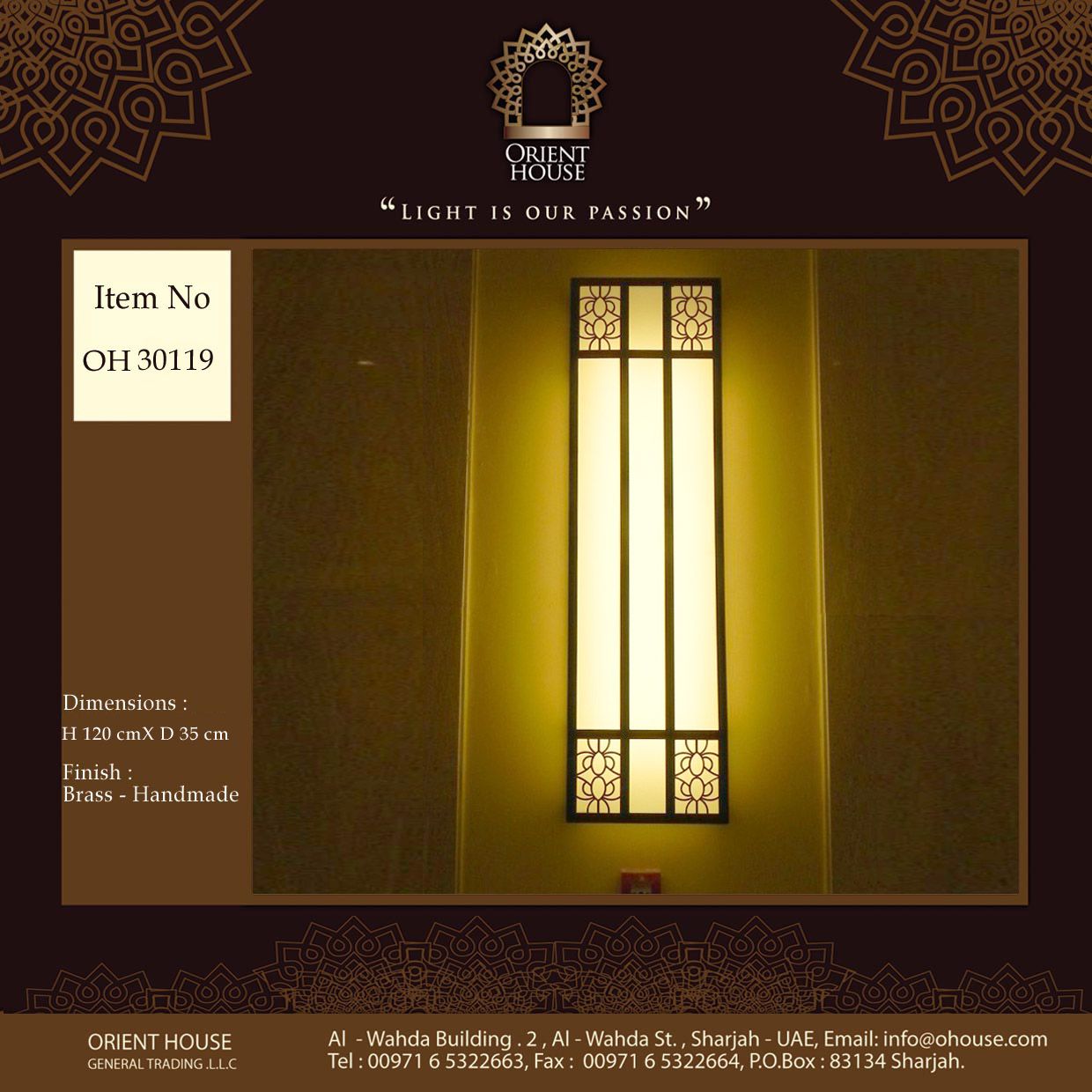 Oriental Wall Lights