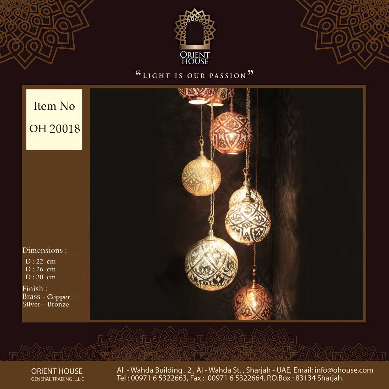 Oriental Chandeliers