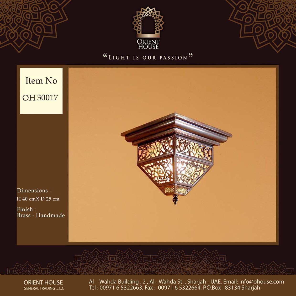 Oriental Wall Lights