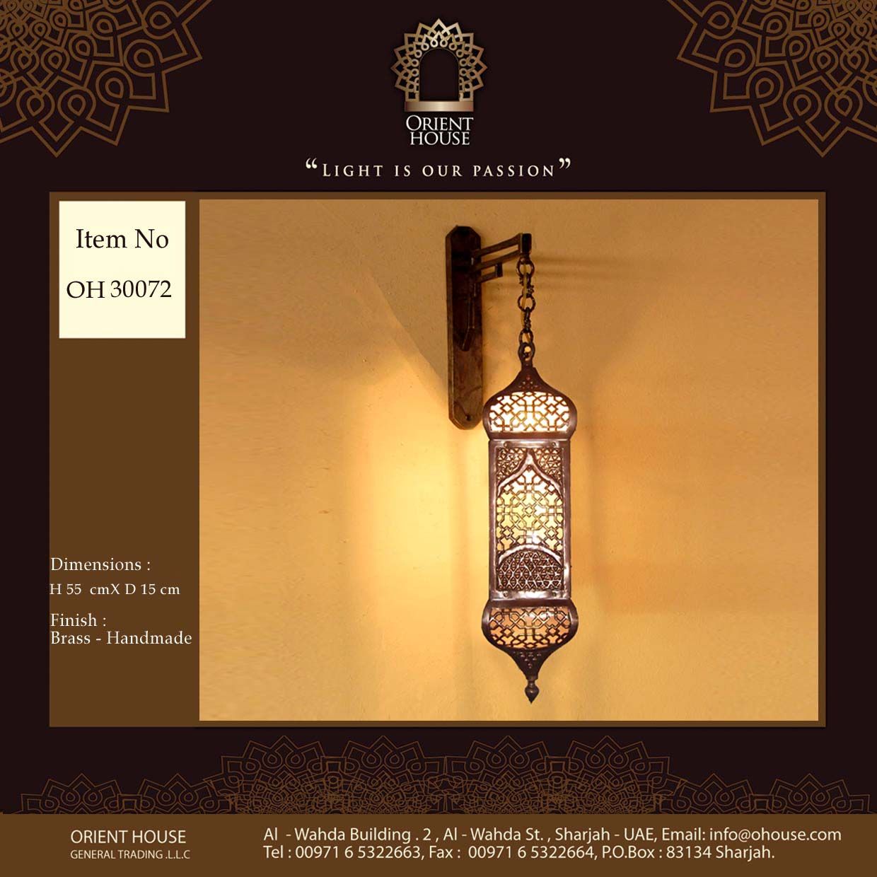 Oriental Wall Lights