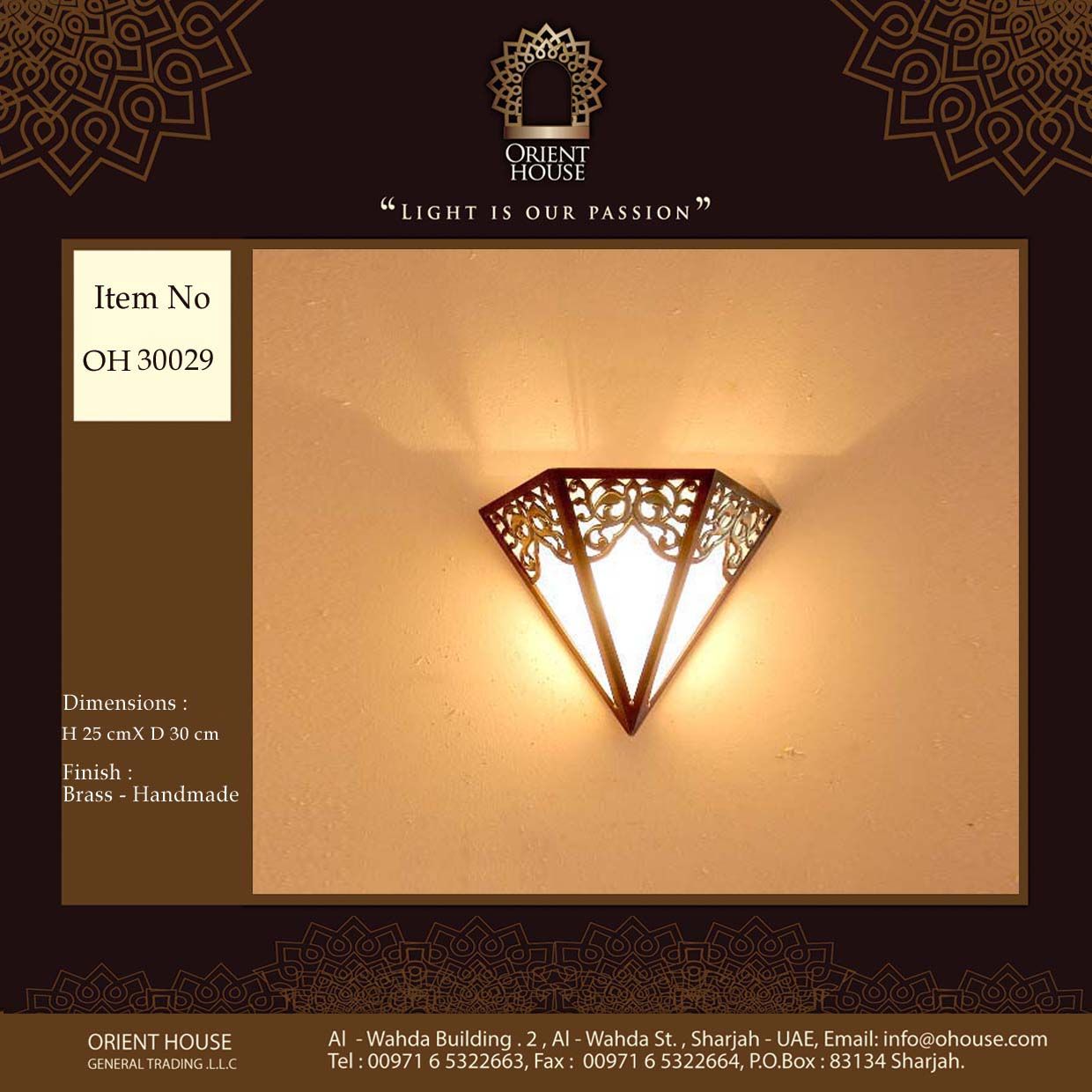 Oriental Wall Lights