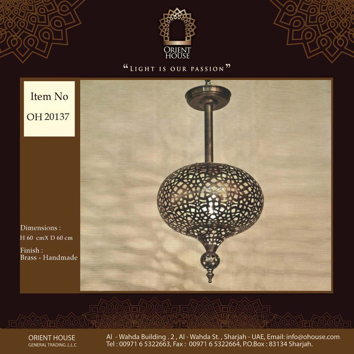 Oriental Chandeliers