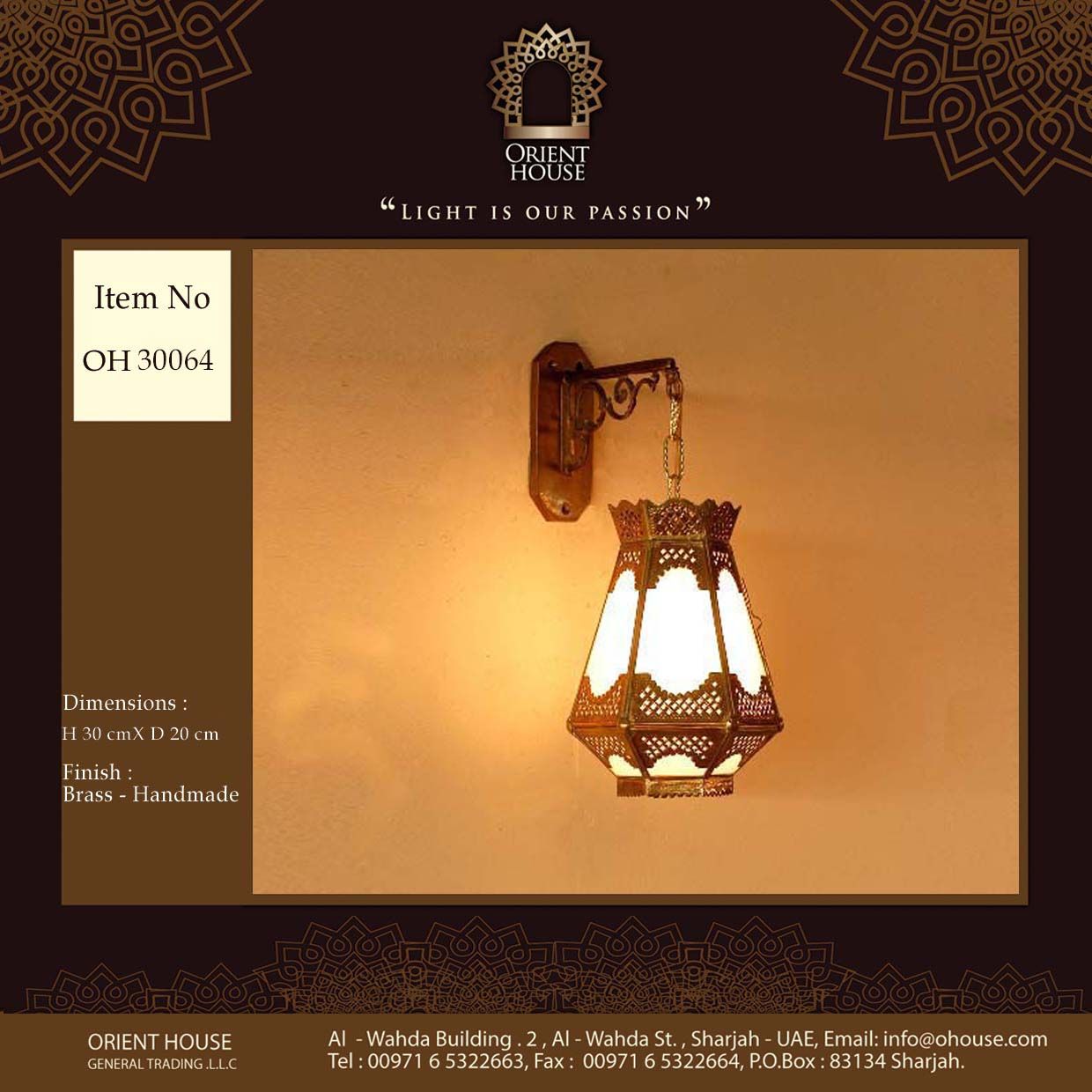 Oriental Wall Lights