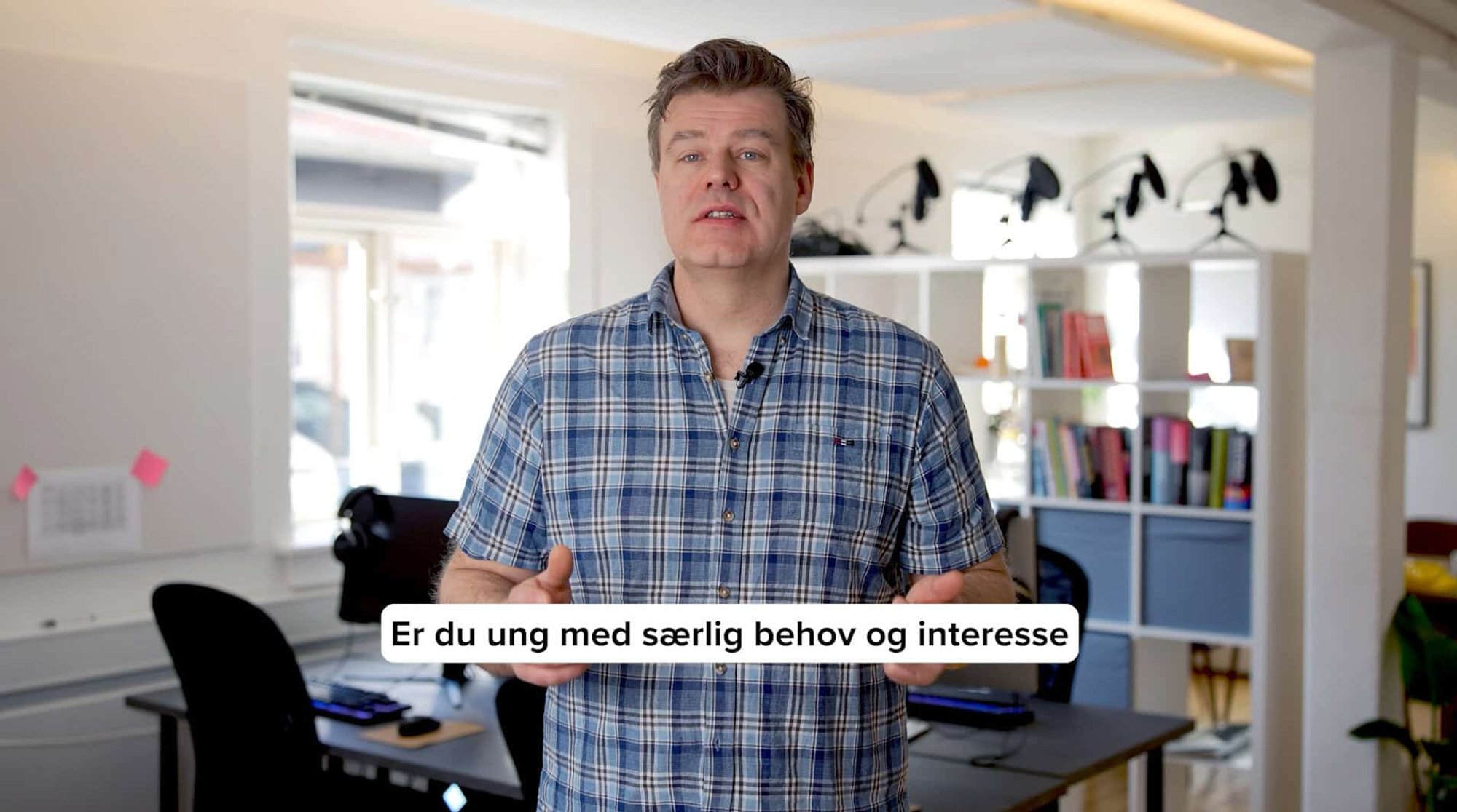 Stillbillede fra linjens præsentationsvideo