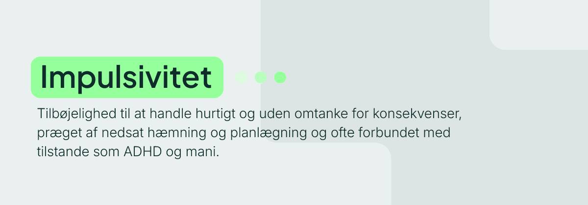 Impulsivitet