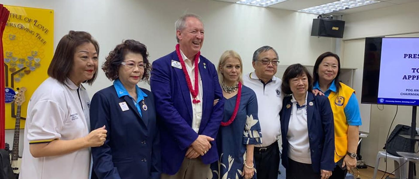 Visit by International President Brian Sheehan