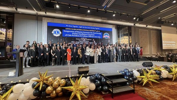 Inauguration of DG Ho Sum Kwong & Joint Installation