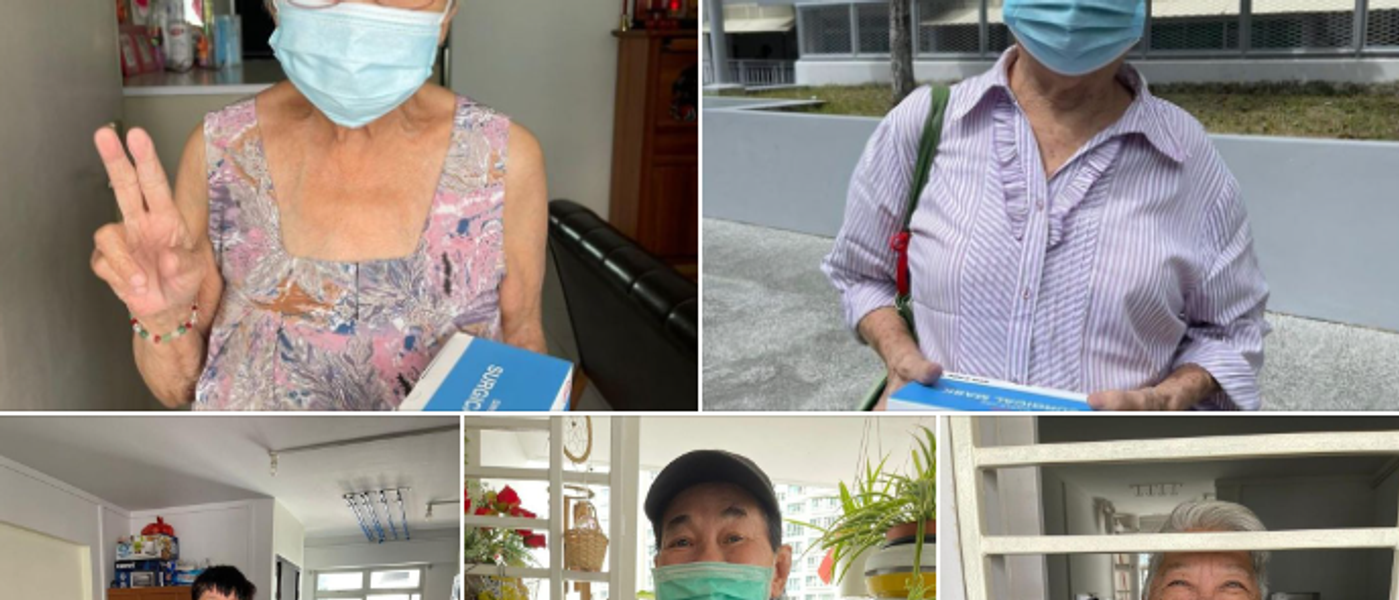 LCS Clarke Quay Donation to Lions Befrienders