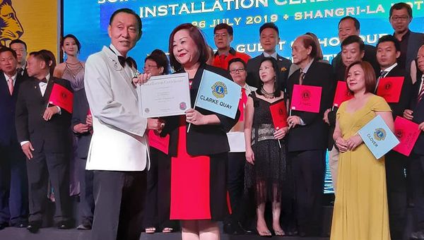 District 308-A1 Presidents & Cabinet Officers' Installation