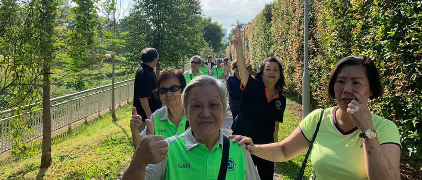 Lions at Lions Befrienders Big Walk