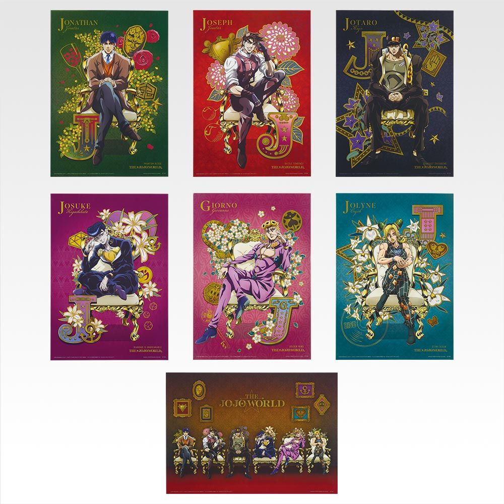 一番賞《JOJO 的奇妙冒險-THE☆JOJO WORLD-》歷代JOJO 豪華集結！完整