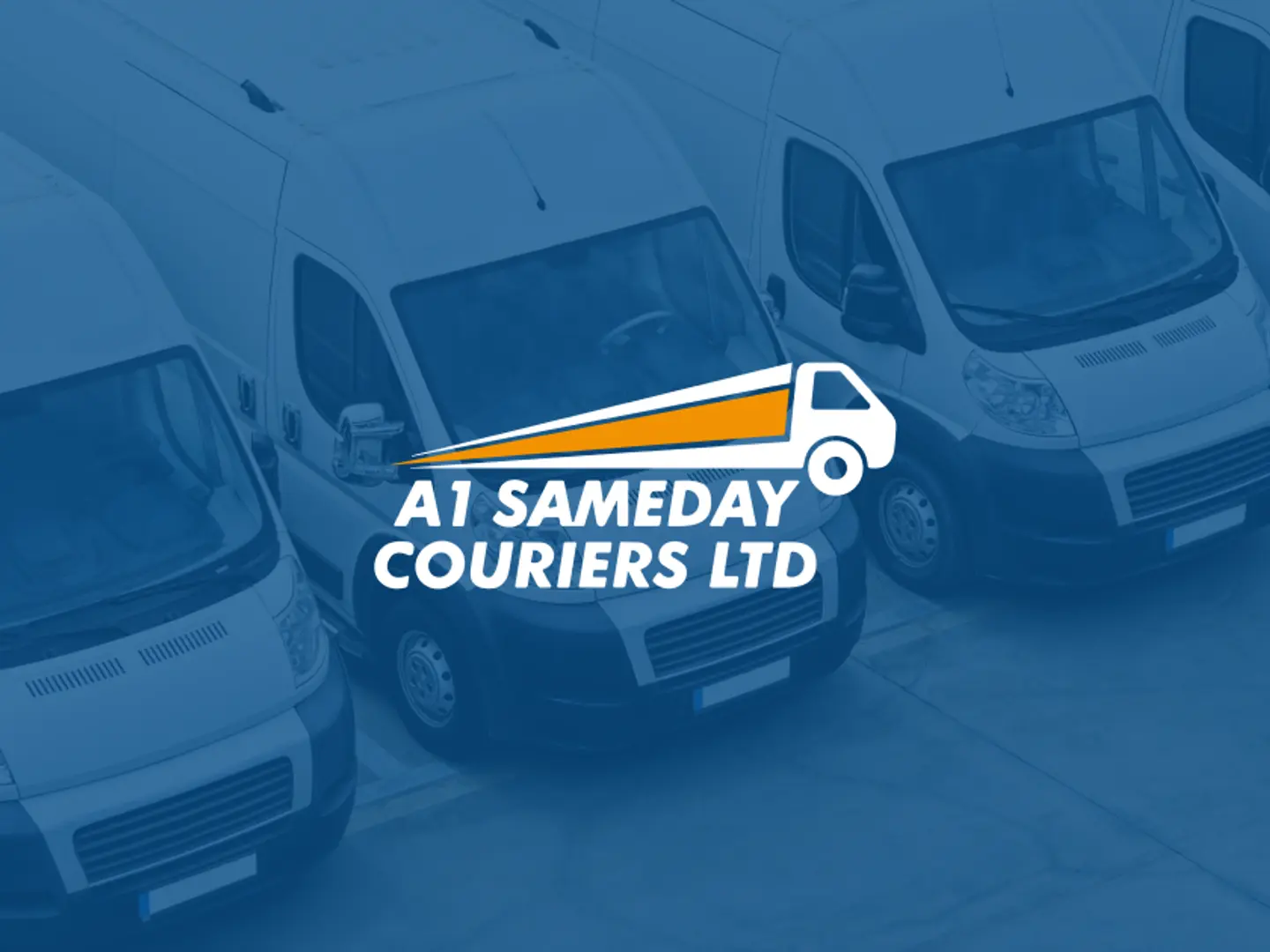 A1 Sameday Couriers delivery fleet