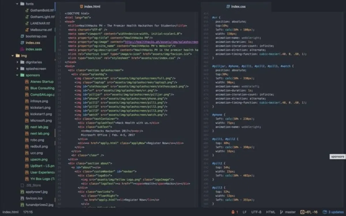 wordpress has drag and drop option