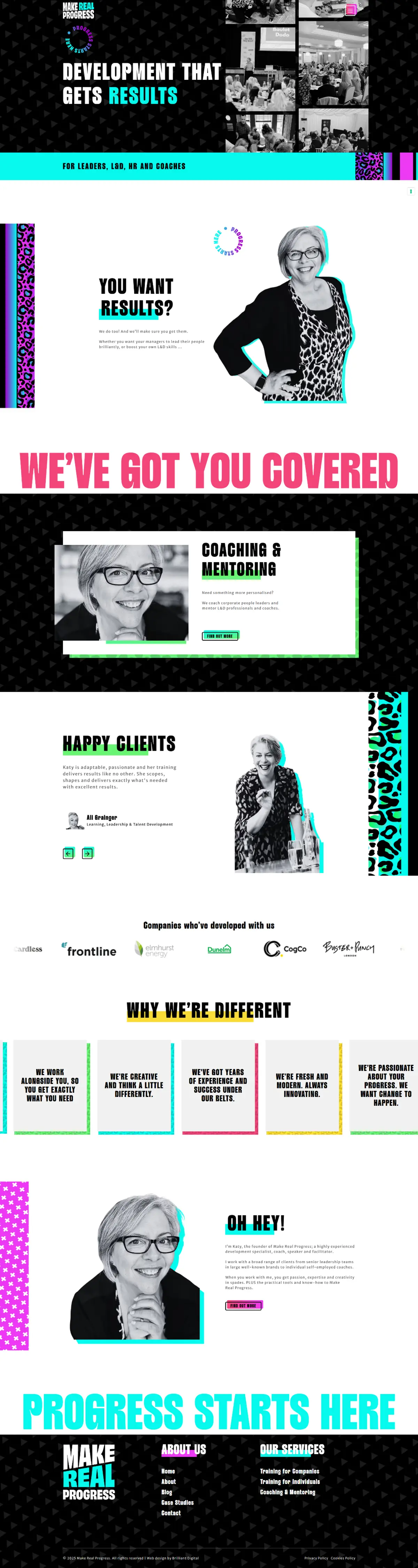 Make Real Progress — after redesign