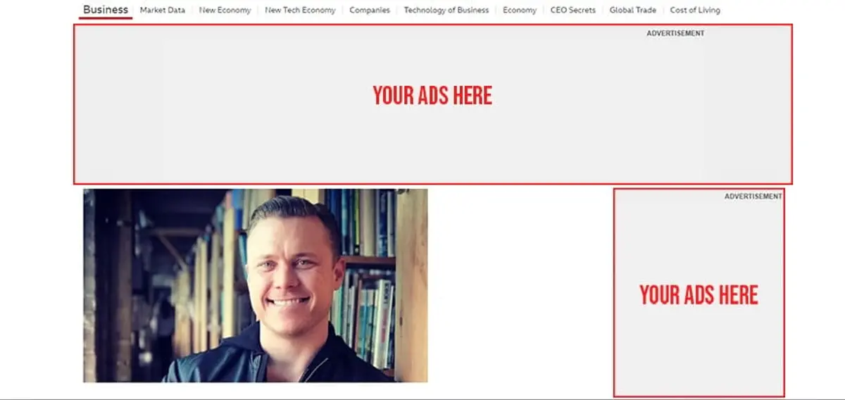 advertisers pay for display ads and different ad types