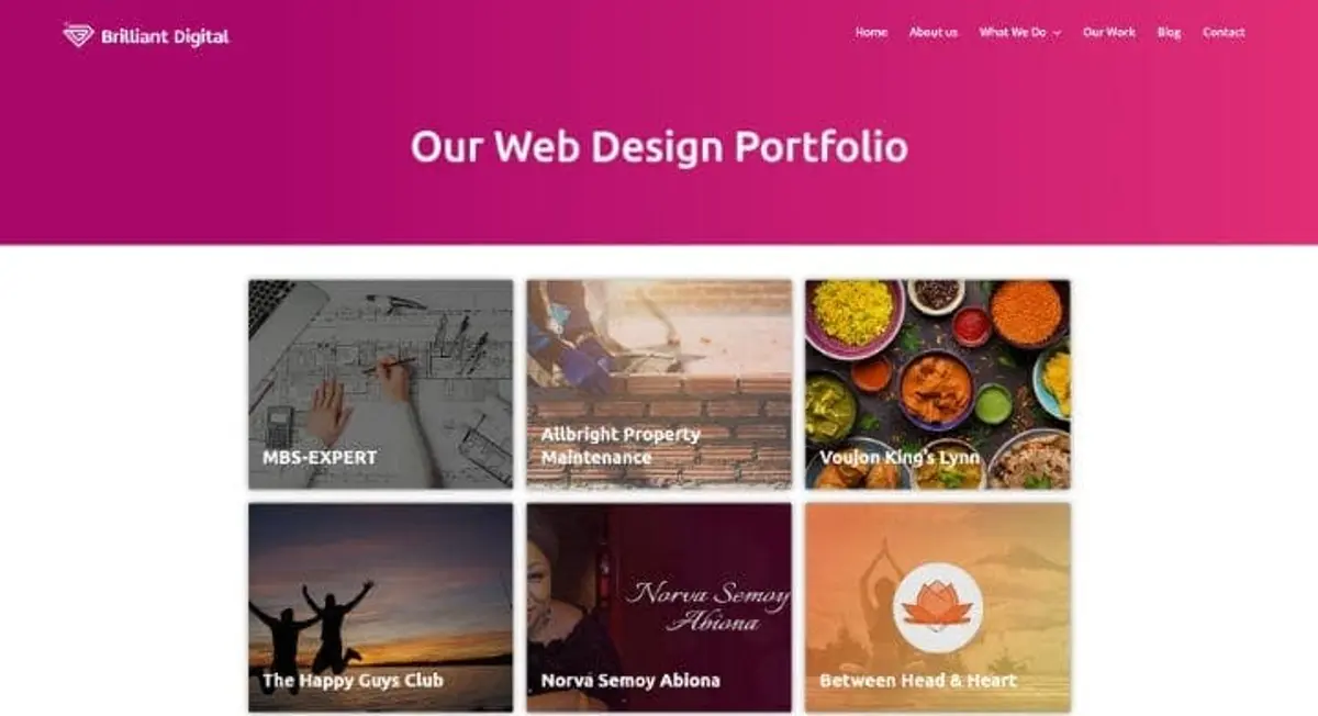 A website helps you to showcase your work