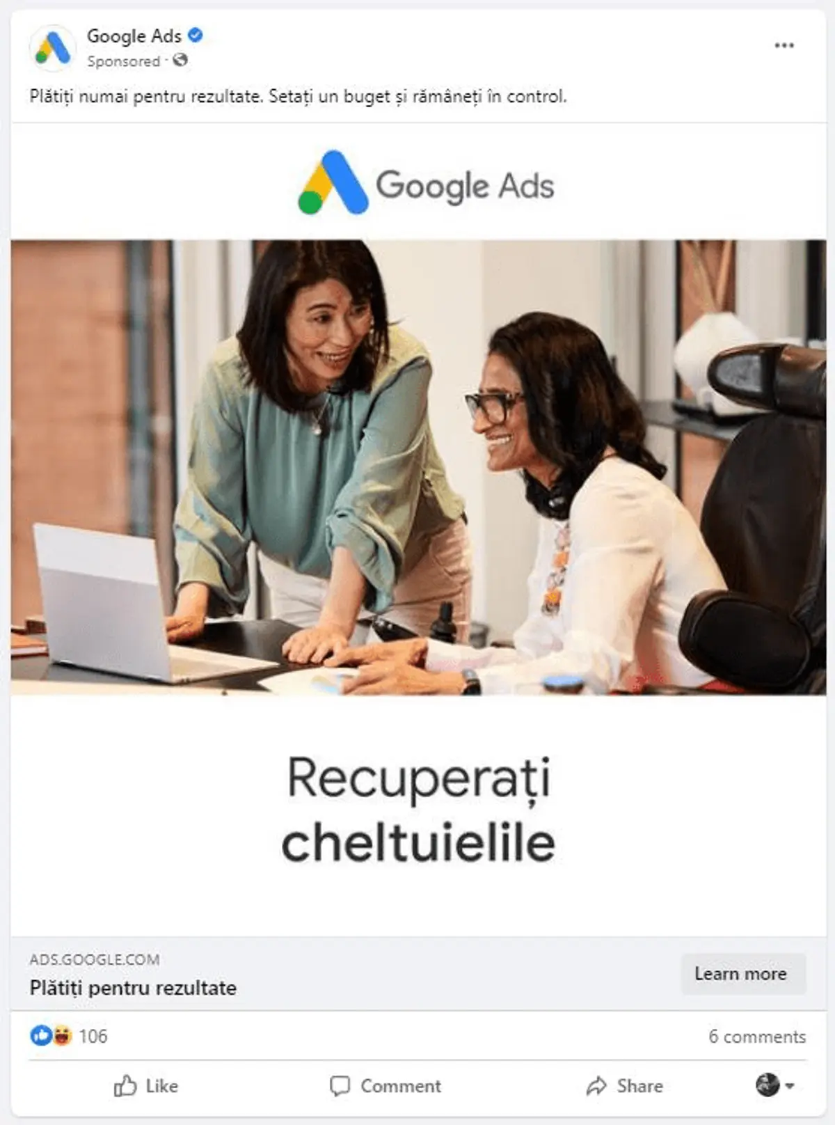 facebook ad microsoft advertising linkedin ads example