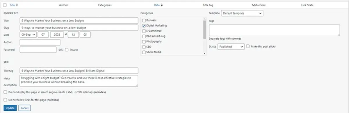 mastering the trio url meta description and title tags