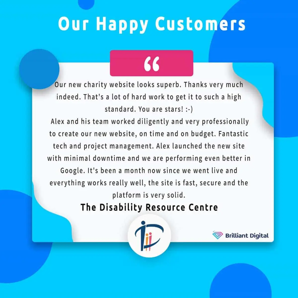 example of brand reviews images