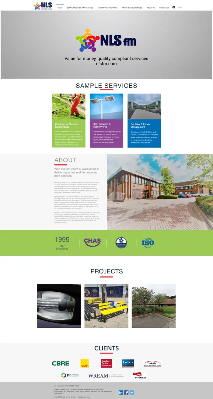 NLS FM — before redesign