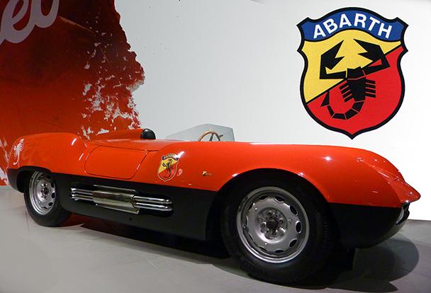 Nouveau dans la collection : une Abarth Spider Corsa Boano 1955