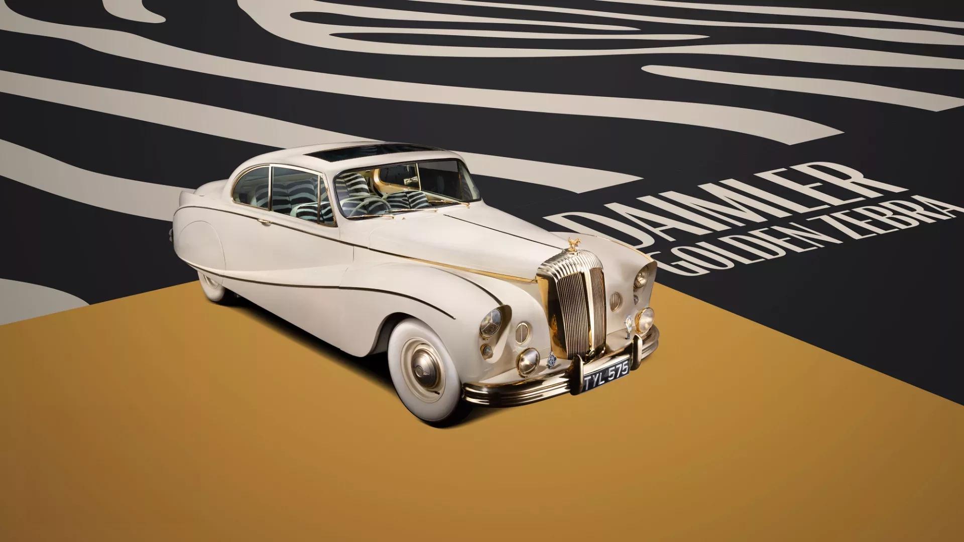 Daimler DK400 golden zebra coupe