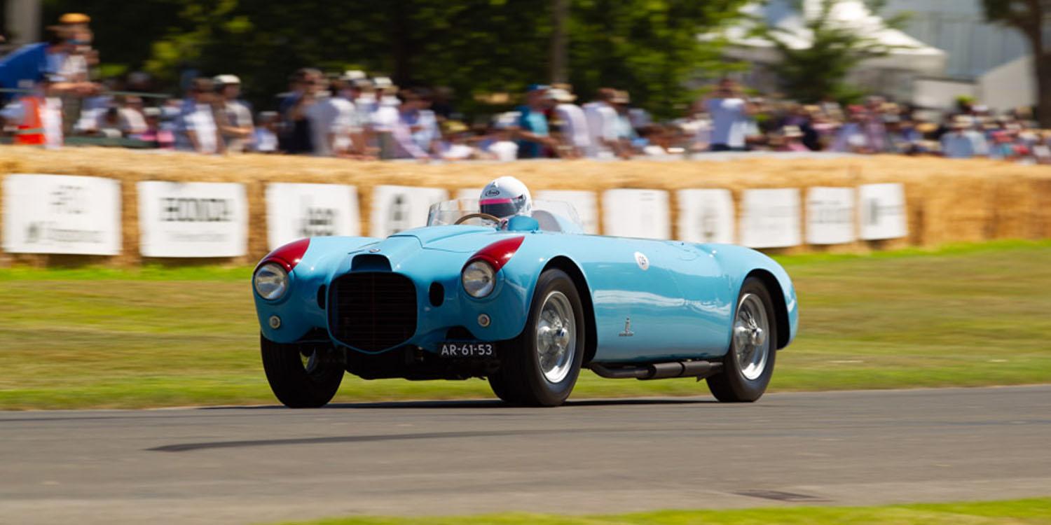 Lancia D23 Spyder Pininfarina zai Goodwood saichechang