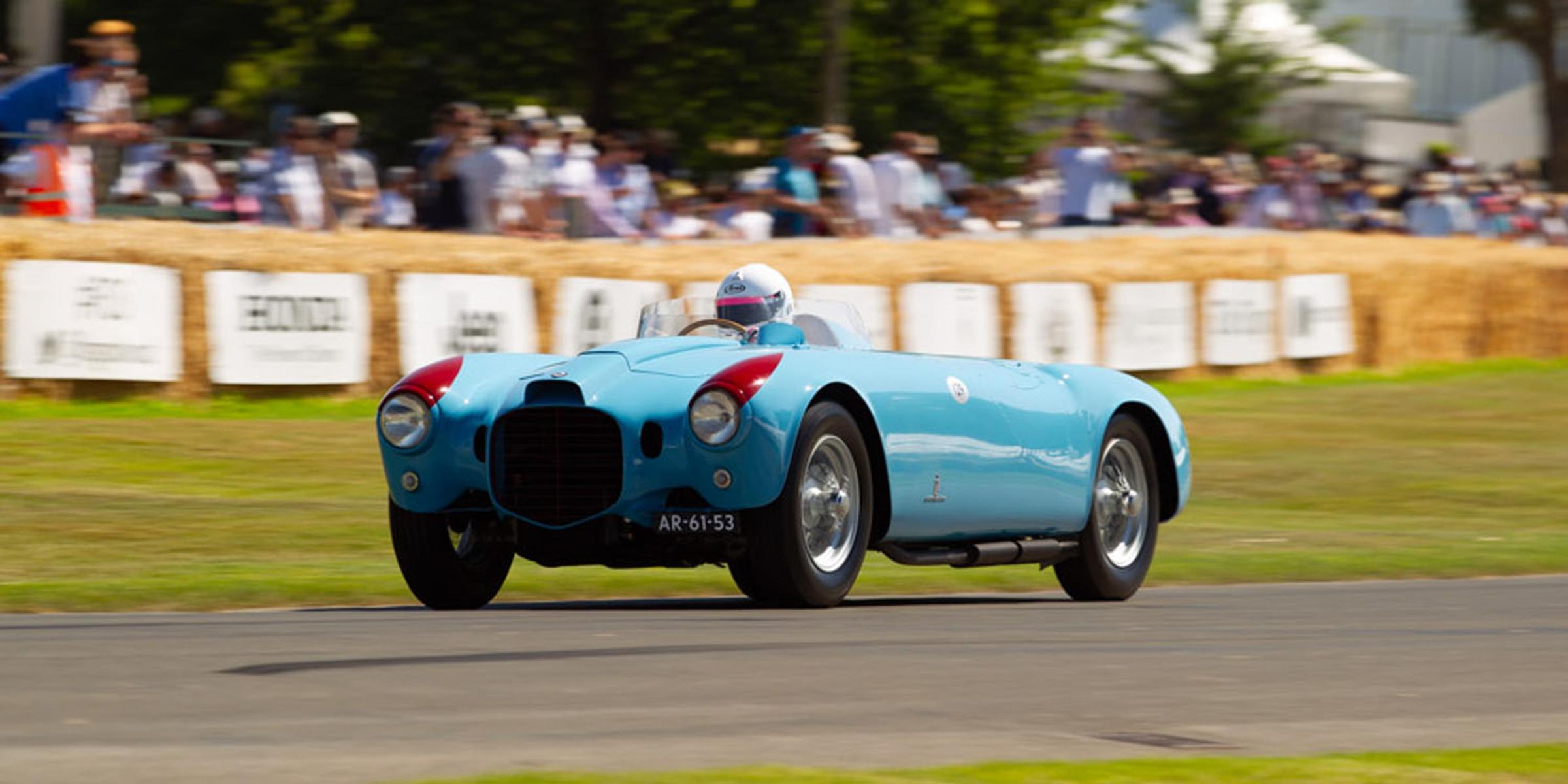 Lancia D23 Spyder Pininfarina at Goodwood circuit