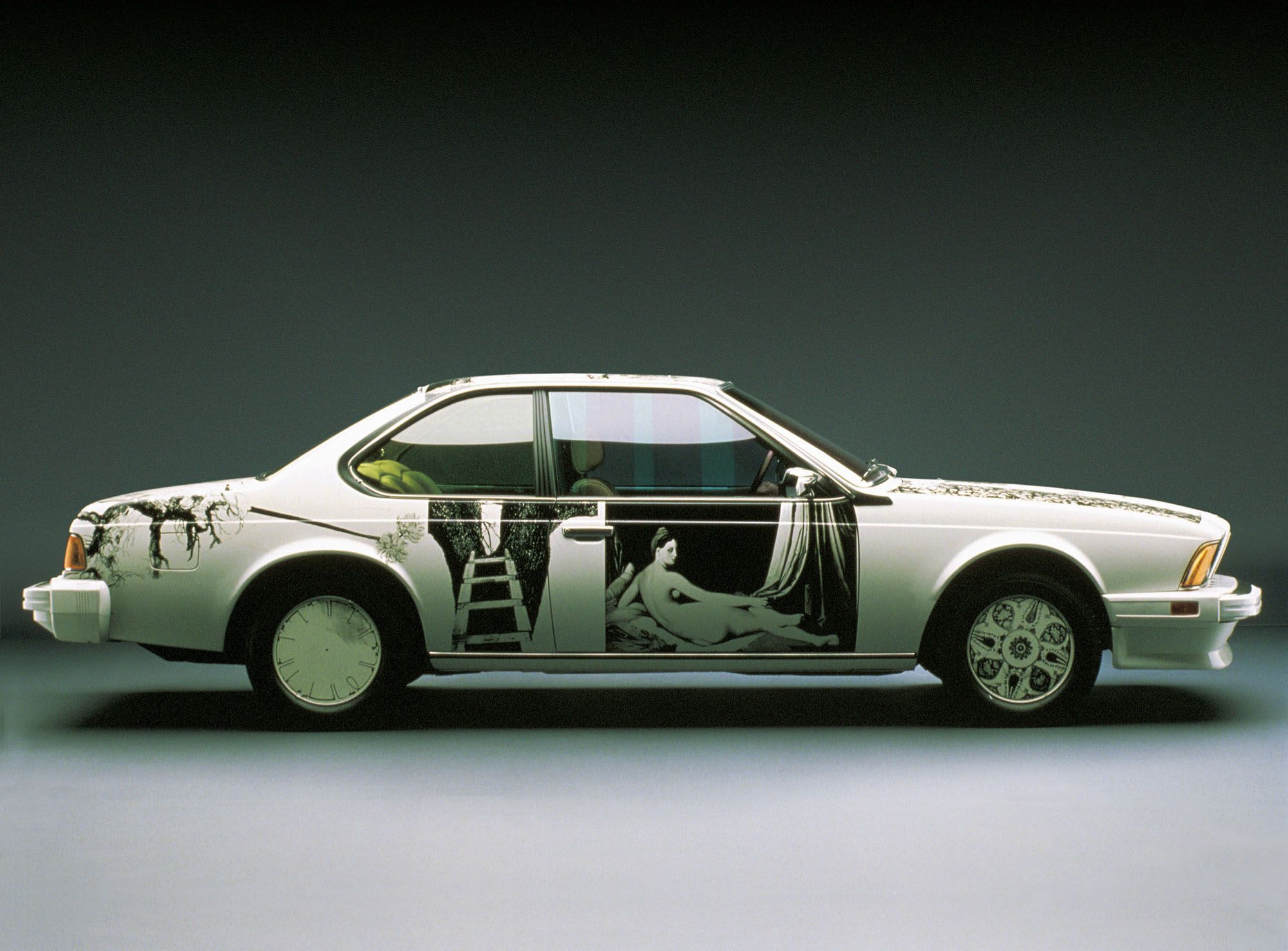  635CSi Art Car Museum Edition アートカー New BMW Art Car by Robert Rauschenberg