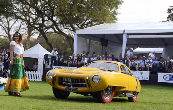 1952 Pegaso na Concours dElegance w Amelia Island